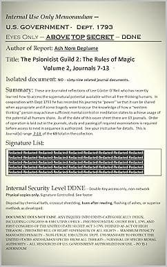 The Psionicist Guild 2:The Rules of Magic Volume 2, Journals 7-13 cover image