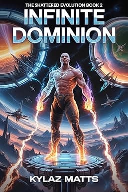 Infinite Dominion: A Cosmic Progression LitRPG (The Shattered Evolution Series Book 2) cover image
