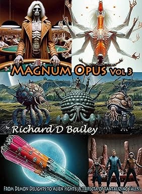 Magnum Opus Vol. 3: From Demon Delights to Alien Fights: A Trifecta of Tantalizing Tales! cover image
