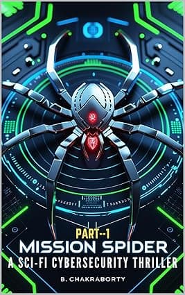 Mission Spider:( P-1) A Sci-Fi Cybersecurity Thriller: That explores the terrifying consequences of AI-driven surveillance cover image