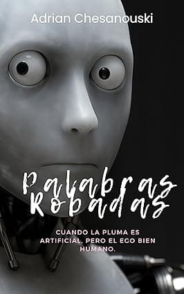 Palabras robadas: CUANDO LA PLUMA ES ARTIFICIAL, PERO EL EGO BIEN HUMANO. (Spanish Edition) cover image