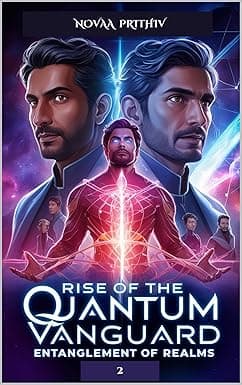 Rise of the Quantum Vanguard - Entanglement of Realms: Science Fiction, Superhero Thriller, Five-Part Epic Novel, Quantum Vanguard series cover image