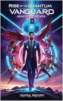 Rise of the Quantum Vanguard - Genesis of Power: Science Fiction, Superhero Thriller, Sci-fi superhero novel cover image