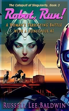 Robot, Run: A Woman’s Terrifying Battle with a Conscious AI (The Catapult of Singularity) cover image