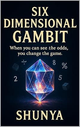Six Dimensional Gambit: When you can see the odds, you change the game (The Unsolvable Paradoxes: Secrets Beyond Mind Book 8) cover image