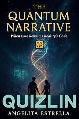 The Quantum Narrative: When Love Rewrites Reality's Code, Love Story or Fractal Reality Romance blends hard sci-fi concepts like quantum foam physics and emergent AI consciousness with lyrical cover image