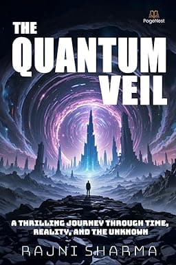 The Quantum Veil: A Thrilling Journey Through Time, Reality, and the Unknown (Quantum Continuum: Exploring the Future Through Science and Storytelling) cover image