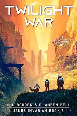 Twilight War: A FiveFold Universe Sci-Fi Survival Adventure (Janus Invarian Book 2) cover image