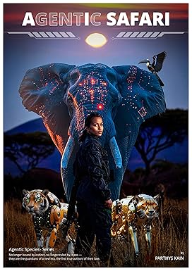 Agentic Safari: A Hard Sci-Fi Thriller of AI and Wilderness (Agentic Species) cover image