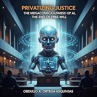 PRIVATIZING JUSTICE: AI MEGA-CONSCIOUSNESS, THE END OF FREE WILL: An in-depth exploration of how artificial intelligence redefines law, freedom, and the destiny of humanity cover image